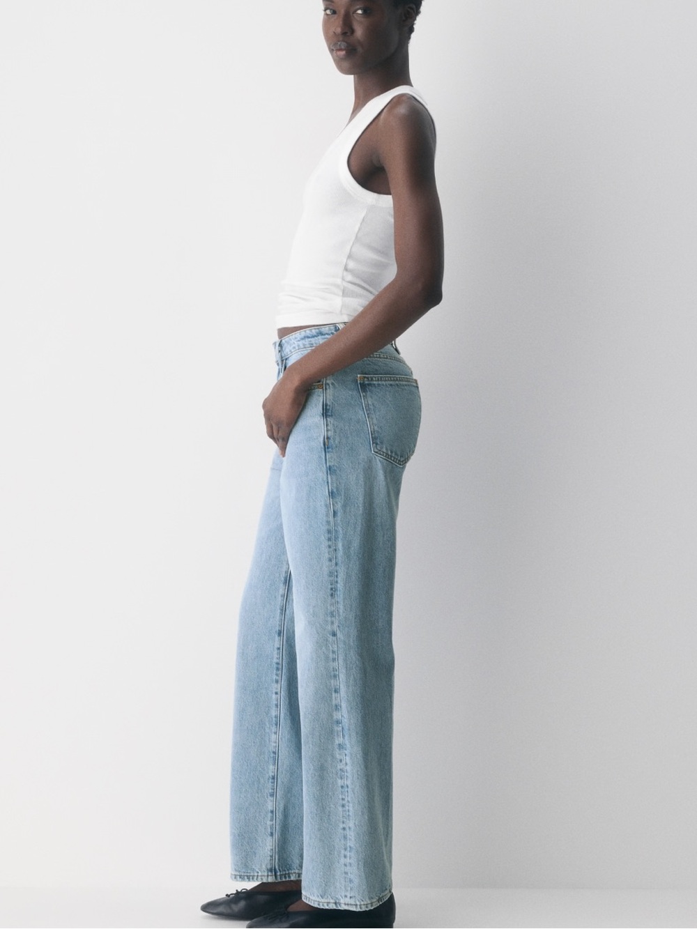 Denim Forum High Rise Women's Straight-Leg Jeans Farrah 28L - Picture 3 of 11